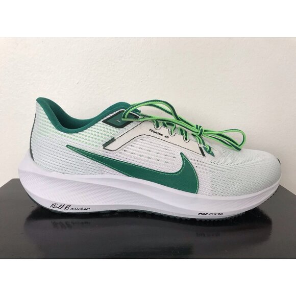 Size 9.5 Men Nike Air Zoom Pegasus 40 Premium Run Bill Bowerman Green FJ0329-100 - Picture 3 of 8